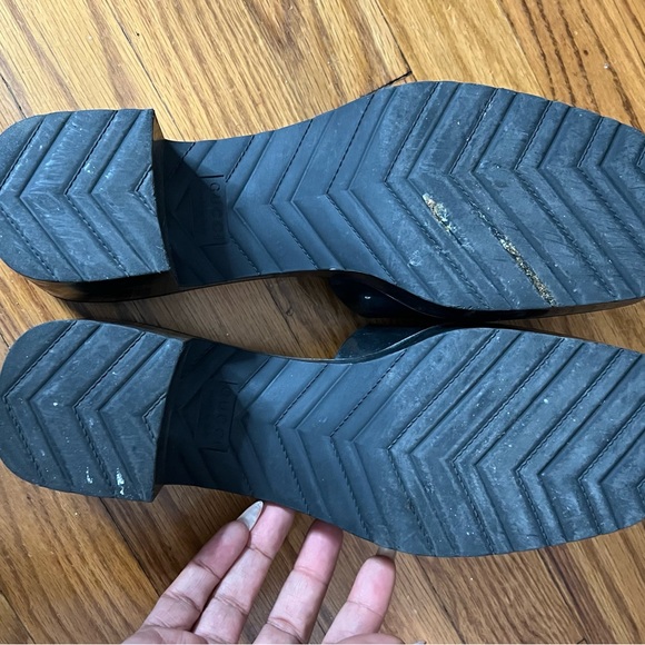 BLACK RUBBER GUCCI MULE 41. - Picture 2 of 4